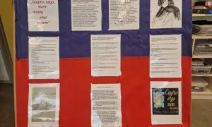 Projekt "Cogito, ergo sum" Kartezjusza. Myślę, więc jestem.