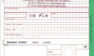 Jaki symbol formularza wpisać przy przelewie za mandat - poradnik płatności