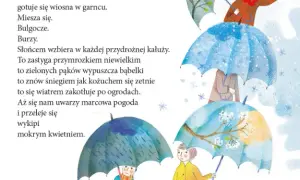 W marcu jak w garncu wiersz - odkryj piękno zmieniającej się wiosny