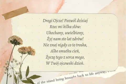 Wiersze na Dzień Taty – piękne i wzruszające teksty dla ojca