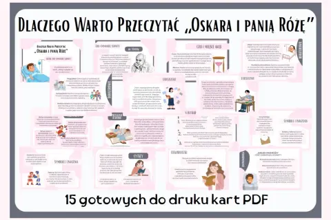 Oskar i Pani Róża streszczenie: historia dziesięcioletniego Oskara, który walczy z białaczką i uczy się doceniać życie dzięki wolontariuszce.