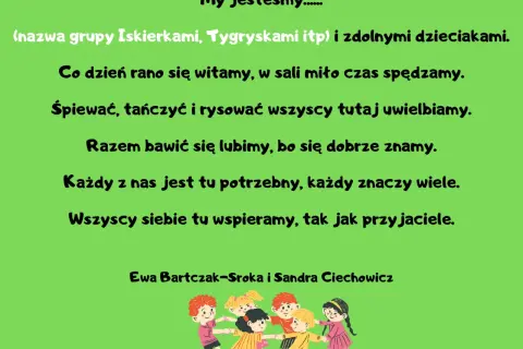 Witaj przedszkole wiersz – najlepsze rymowanki na powitanie dla dzieci