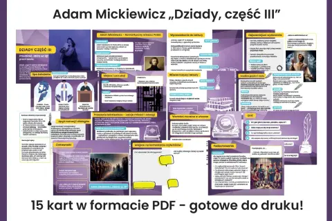 Dziady cz. III: Konrad, Ksiądz Piotr i Senator to kluczowi bohaterowie dramatu Mickiewicza. Ich losy odzwierciedlają walkę narodu o wolność.