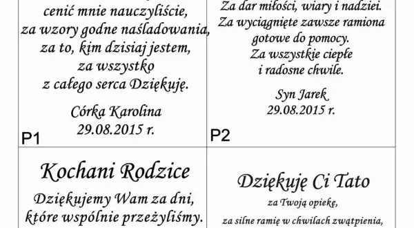 Wzruszające podziękowania dla rodziców na 18 wiersz – gotowe teksty i porady