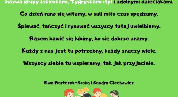 Witaj przedszkole wiersz – najlepsze rymowanki na powitanie dla dzieci