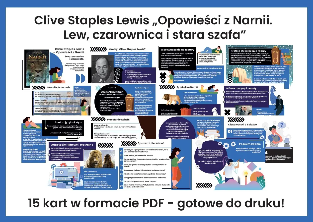 Opowieści z Narnii: Lew, czarownica i stara szafa to magiczna podróż do krainy pełnej przygód. Odkryj tajemnice Narnii i jej bohaterów.